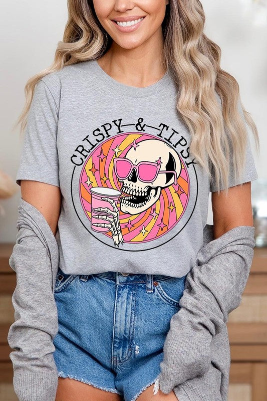 Crispy&Tipsy Graphic T Shirts - lolaluxeshop