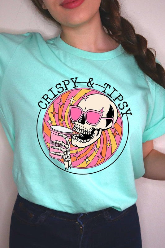 Crispy&Tipsy Graphic T Shirts - lolaluxeshop