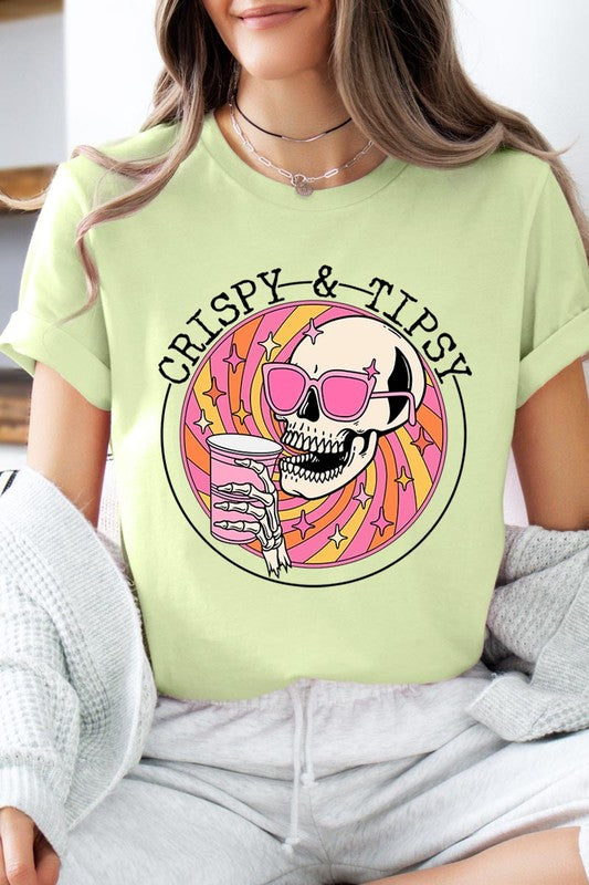 Crispy&Tipsy Graphic T Shirts - lolaluxeshop