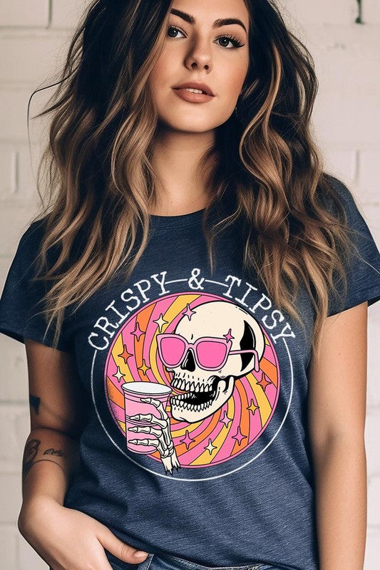 Crispy&Tipsy Graphic T Shirts - lolaluxeshop