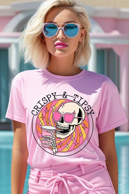 Crispy&Tipsy Graphic T Shirts - lolaluxeshop