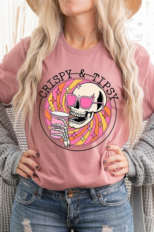 Crispy&Tipsy Graphic T Shirts - lolaluxeshop