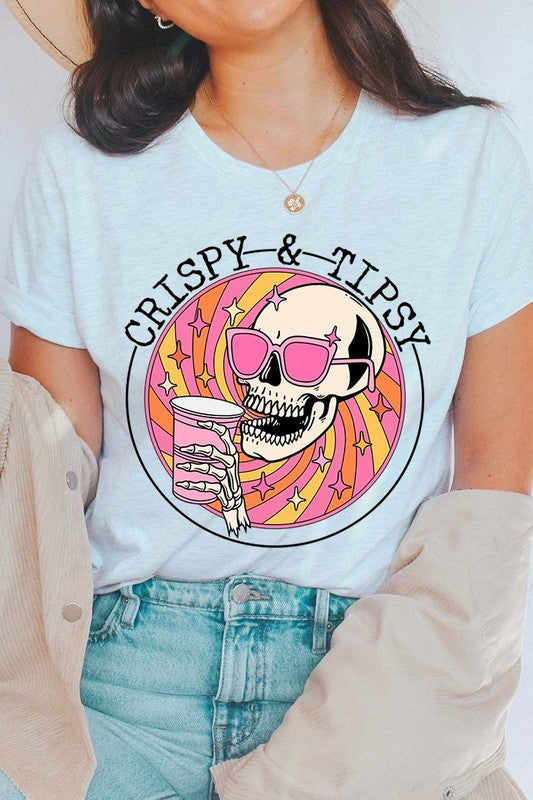 Crispy&Tipsy Graphic T Shirts - lolaluxeshop