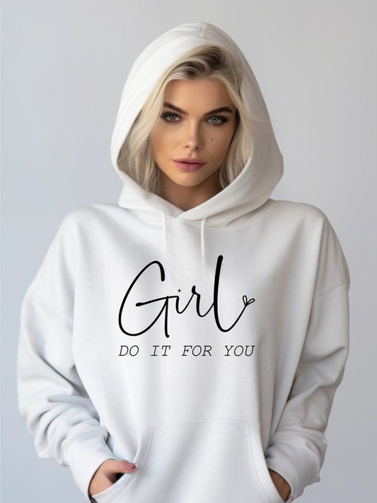 Girl Do It For You Softest Ever Graphic Hoodie - lolaluxeshop