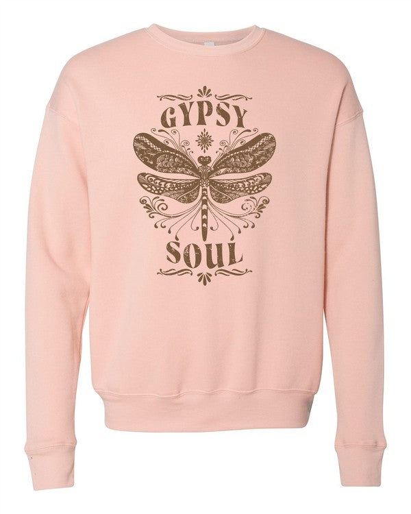 Gypsy Soul Butterfly Graphic Premium Sweatshirt - lolaluxeshop