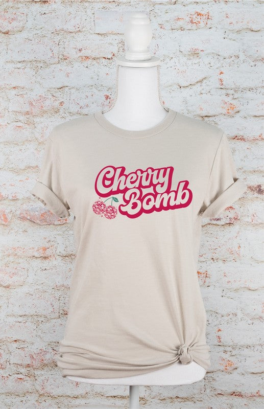 Cherry Bomb Disco Ball Softstyle Tee - lolaluxeshop