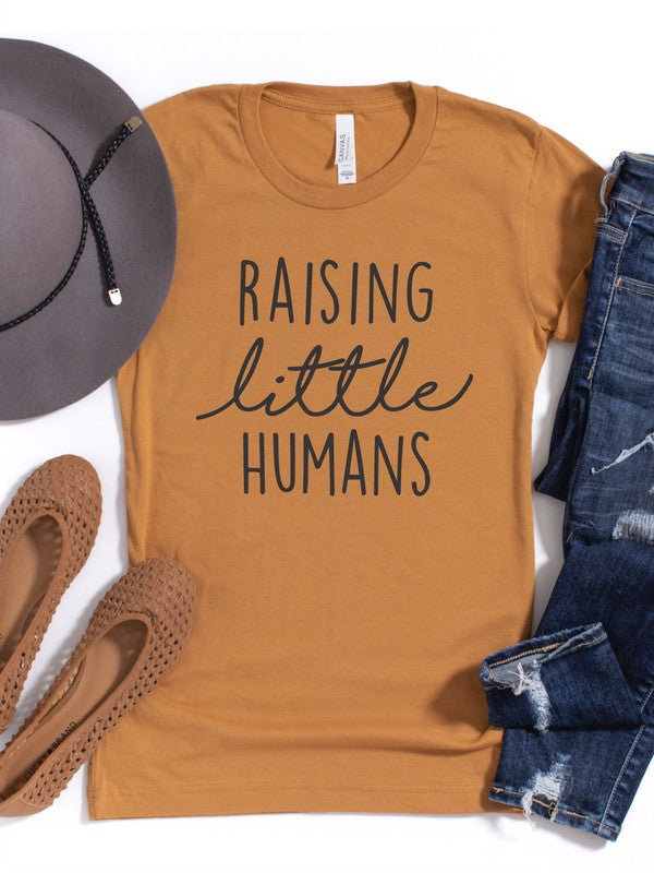 Raising Little Humans Graphic Tee - lolaluxeshop