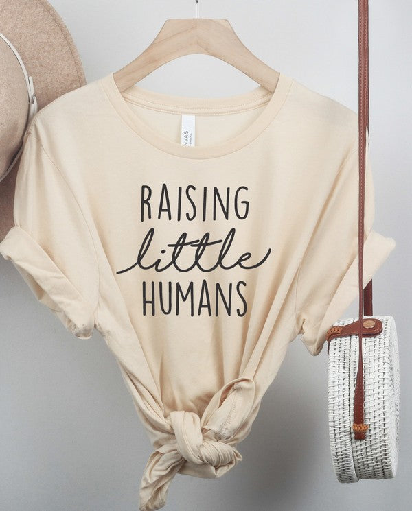 Raising Little Humans Graphic Tee - lolaluxeshop