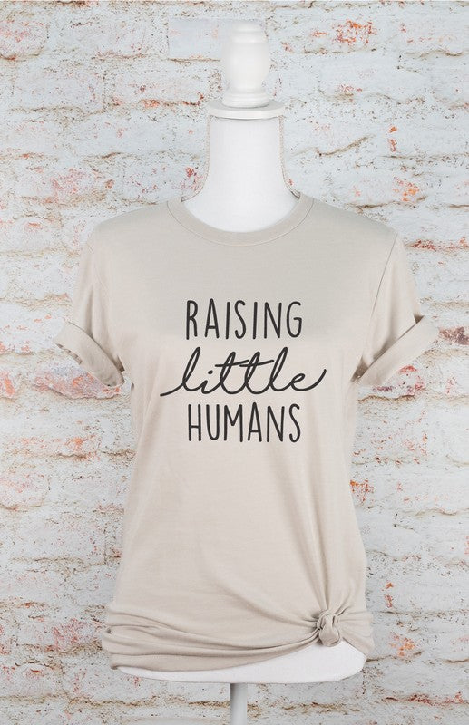 Raising Little Humans Graphic Tee - lolaluxeshop