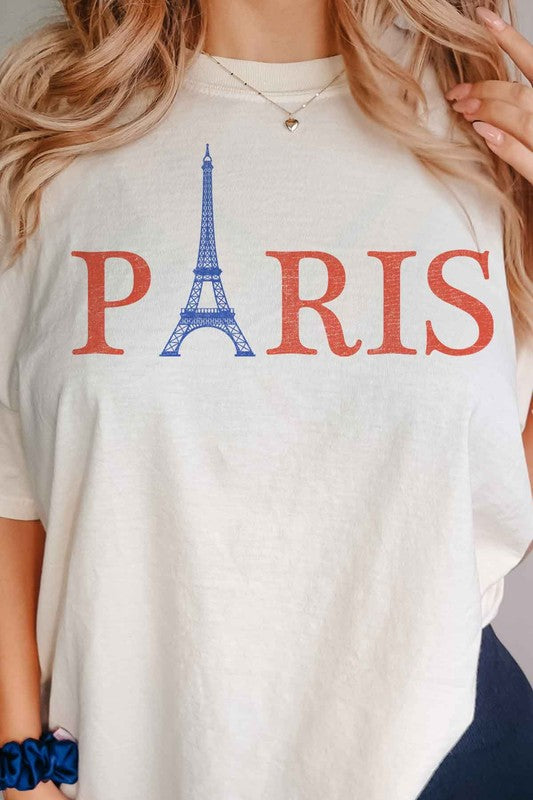 PARIS GRAPHIC TEE - lolaluxeshop