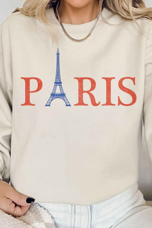 PARIS GRAPHIC SWEATSHIRT - lolaluxeshop