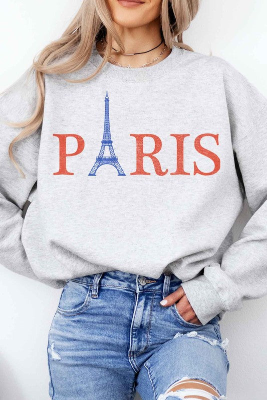 PARIS GRAPHIC SWEATSHIRT - lolaluxeshop