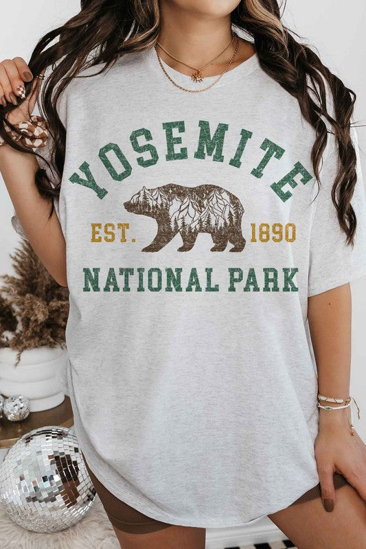 YOSEMITE NATIONAL PARK GRAPHIC TEE - lolaluxeshop