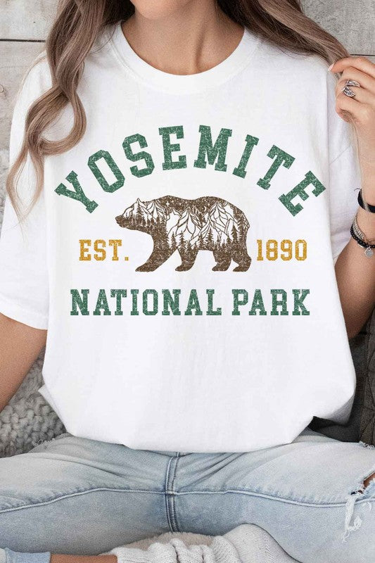 YOSEMITE NATIONAL PARK GRAPHIC TEE - lolaluxeshop