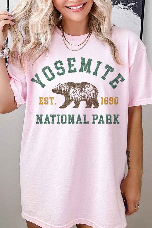 YOSEMITE NATIONAL PARK GRAPHIC TEE - lolaluxeshop