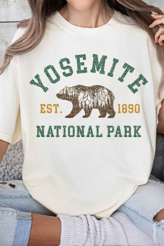 YOSEMITE NATIONAL PARK GRAPHIC TEE - lolaluxeshop