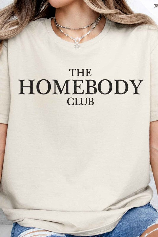 THE HOMEBODY CLUB GRAPHIC TEE - lolaluxeshop