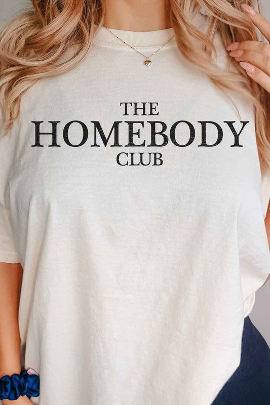 THE HOMEBODY CLUB GRAPHIC TEE - lolaluxeshop