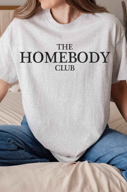 THE HOMEBODY CLUB GRAPHIC TEE - lolaluxeshop