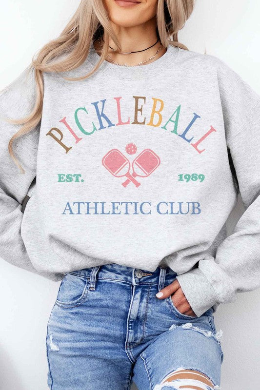 PICKLEBALL GRAPHIC SWEATSHIRT - lolaluxeshop