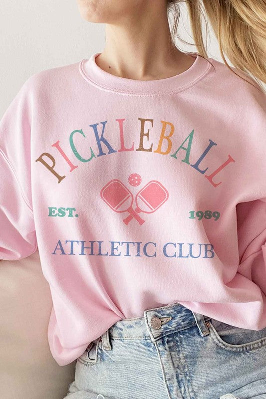 PICKLEBALL GRAPHIC SWEATSHIRT - lolaluxeshop