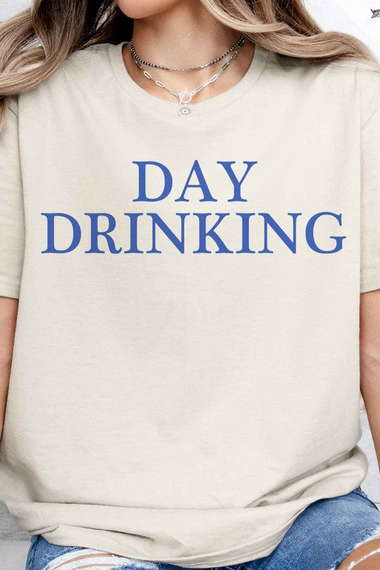 DAY DRINKING GRAPHIC TEE - lolaluxeshop