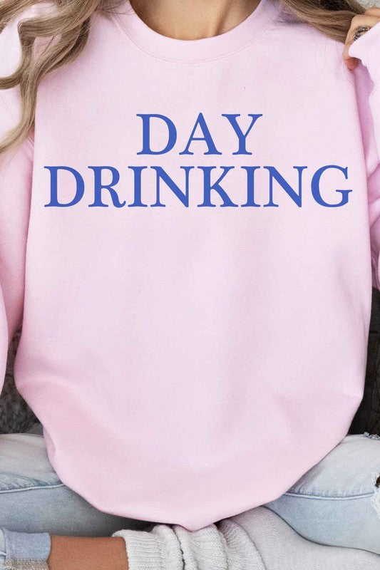 DAY DRINKING GRAPHIC SWEATSHIRT - lolaluxeshop