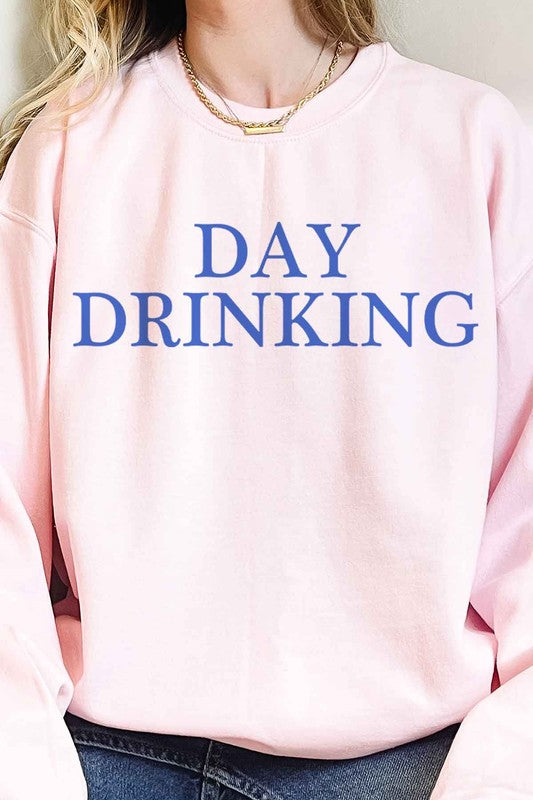 DAY DRINKING OVERSIZED SWEATSHIRT