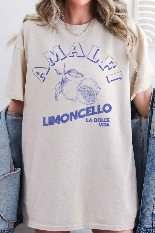 AMALFI GRAPHIC TEE - lolaluxeshop