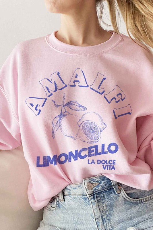 AMALFI GRAPHIC SWEATSHIRT - lolaluxeshop