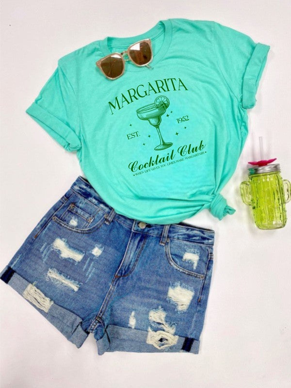 Margarita Cocktail Club Boutique Tee - lolaluxeshop