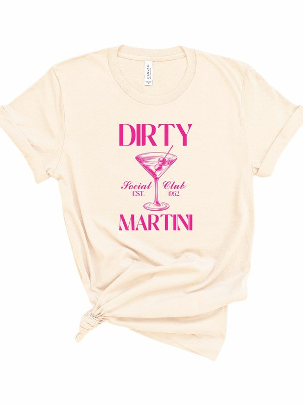 Dirty Martini Social Club Boutique Tee - lolaluxeshop