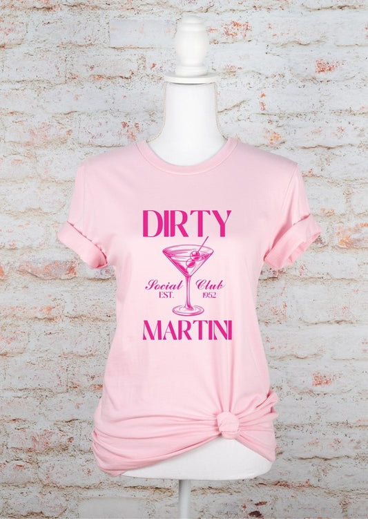 Dirty Martini Social Club Boutique Tee - lolaluxeshop