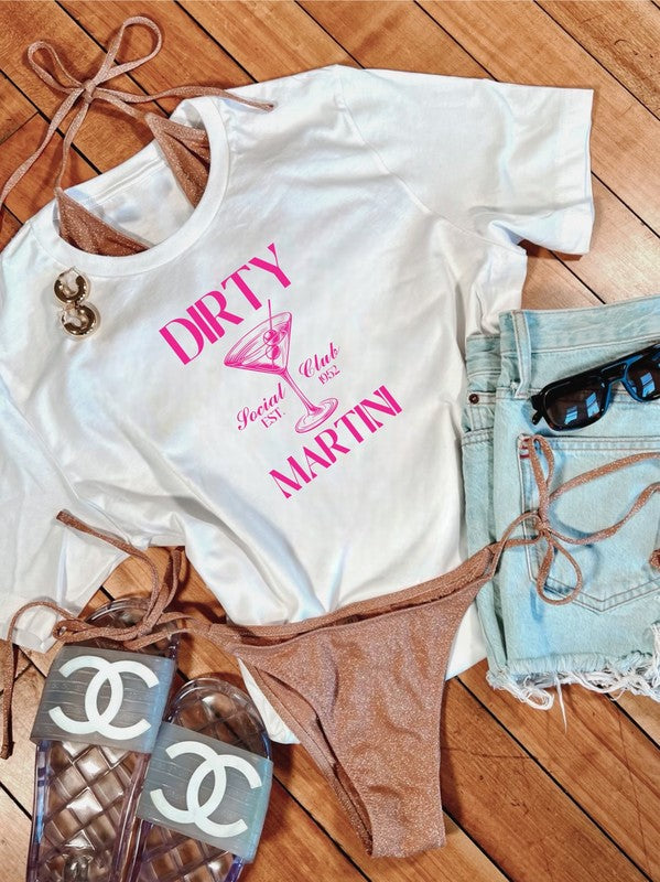 Dirty Martini Social Club Boutique Tee - lolaluxeshop