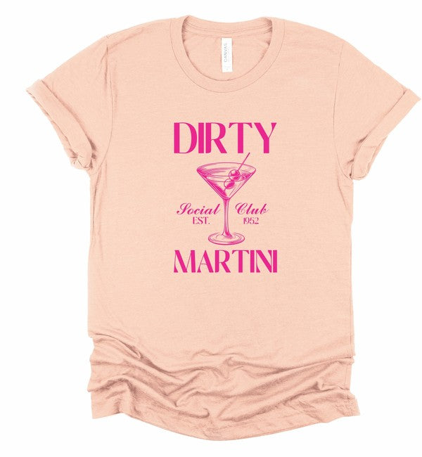 Dirty Martini Social Club Boutique Tee - lolaluxeshop