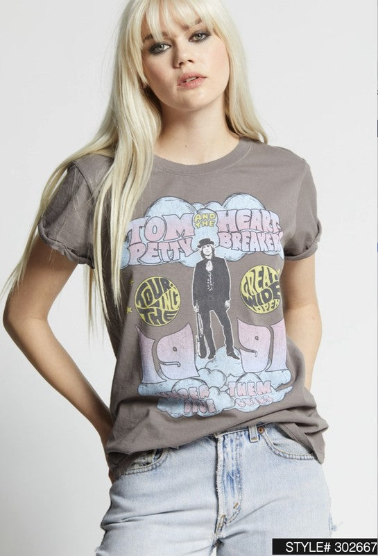 Tom Petty 1991 Blue Skies Tee - lolaluxeshop