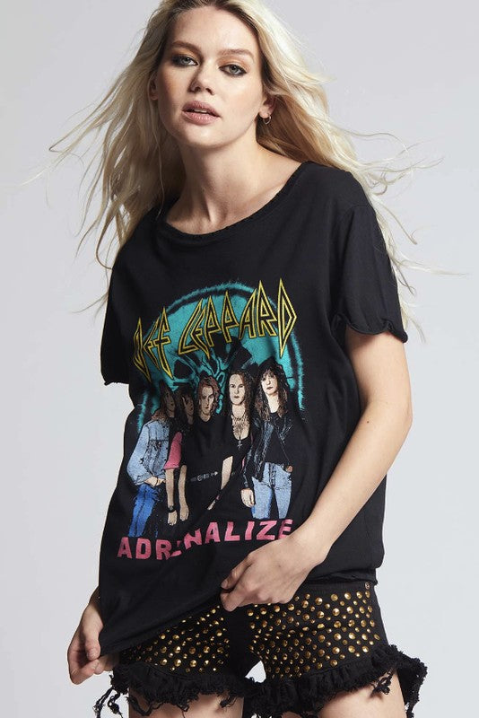 Def Leppard Band Members Adrenalize Tee - lolaluxeshop