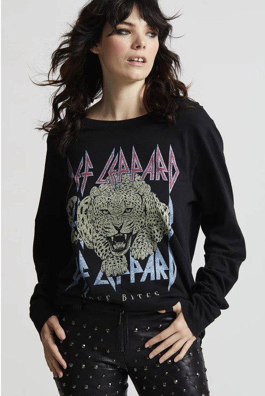 Def Leppard Love Bites Long Sleeve Tee - lolaluxeshop