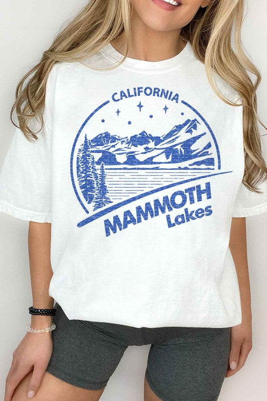 MAMMOTH LAKES CALIFORNIA GRAPHIC TEE - lolaluxeshop