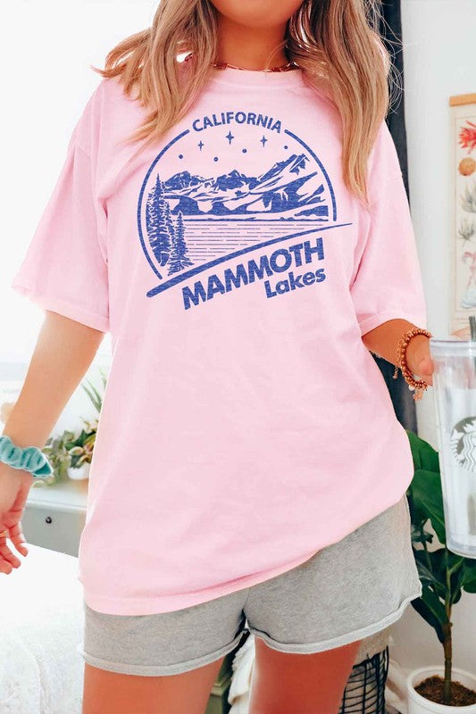 MAMMOTH LAKES CALIFORNIA GRAPHIC TEE - lolaluxeshop