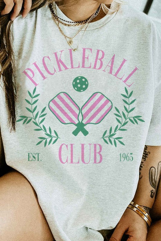 PICKLEBALL CLUB GRAPHIC TEE