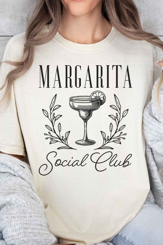 MARGARITA SOCIAL CLUB OVERSIZED GRAPHIC TEE