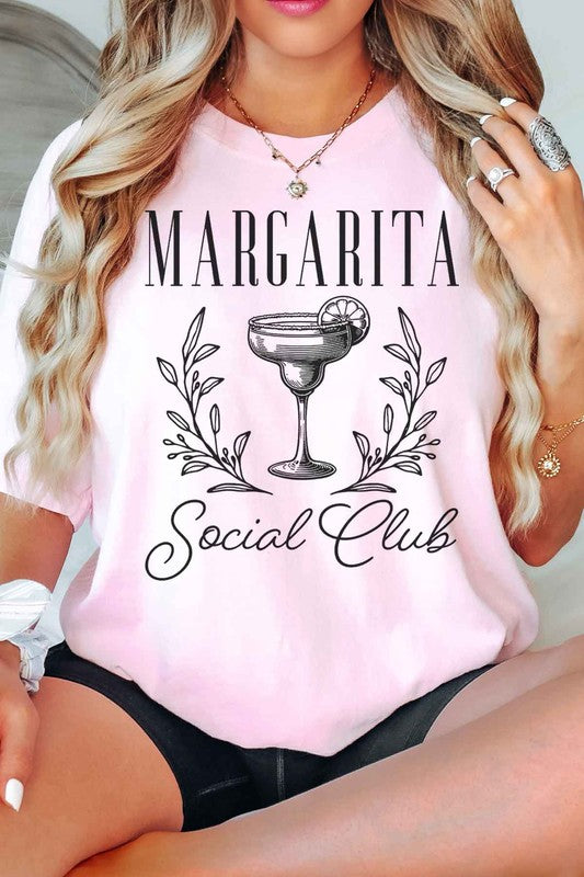 MARGARITA SOCIAL CLUB OVERSIZED GRAPHIC TEE