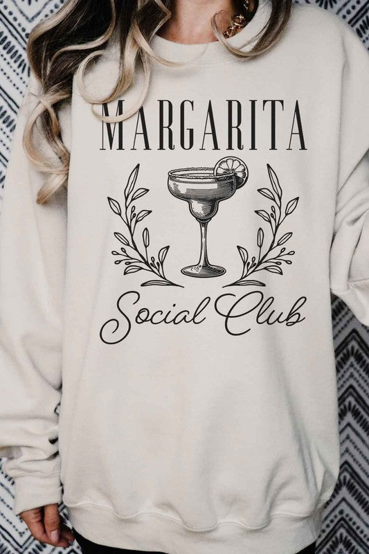 MARGARITA SOCIAL CLUB OVERSIZED SWEATSHIRT