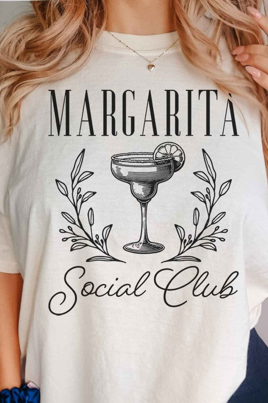 MARGARITA SOCIAL CLUB GRAPHIC TEE