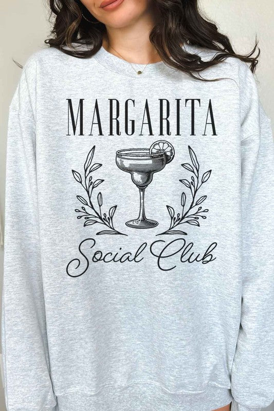 MARGARITA SOCIAL CLUB GRAPHIC SWEATSHIRT