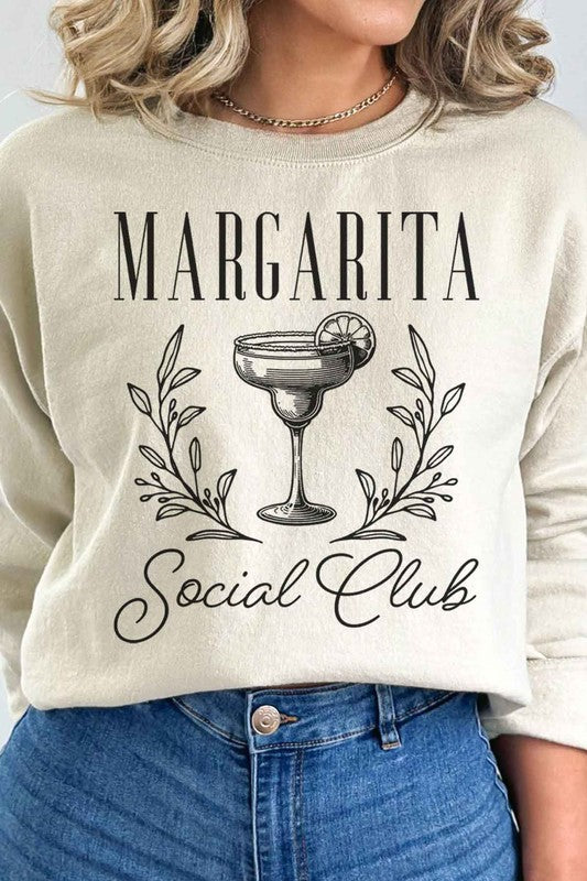 MARGARITA SOCIAL CLUB GRAPHIC SWEATSHIRT