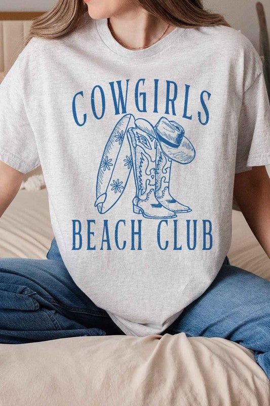 COWGIRLS BEACH CLUB GRAPHIC TEE