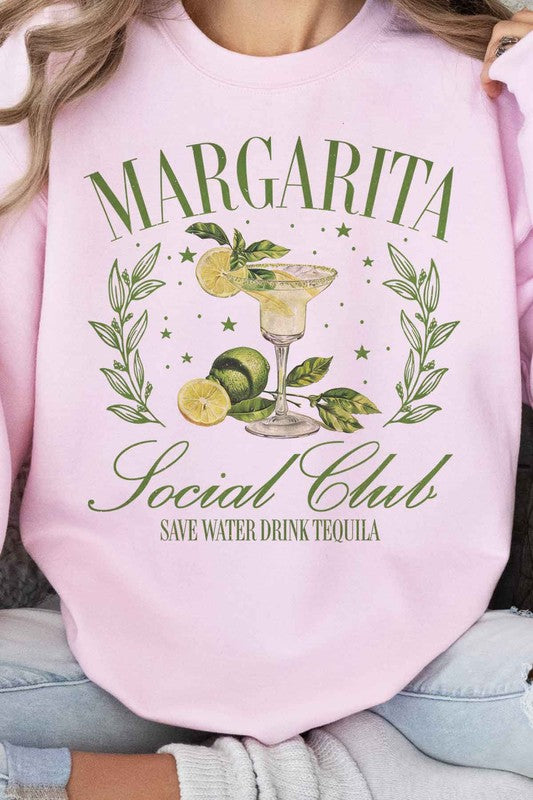 MARGARITA SOCIAL CLUB GRAPHIC SWEATSHIRT