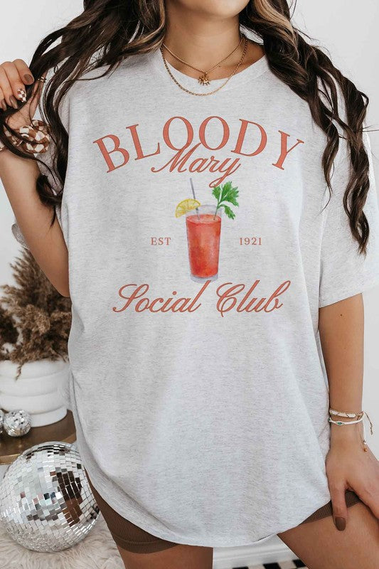 BLOODY MARY SOCIAL CLUB GRAPHIC TEE